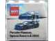 Part No: 49311pb045  Name: Brick 1 x 4 x 3 with LEGO Logo and 'Porsche Museum, Special Event 6.8.2024' Pattern