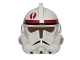 Part No: 50995pb02  Name: Minifigure, Headgear Helmet SW Clone Trooper Ep.3 with Dark Red Mark Pattern