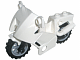 Lot ID: 315270193  Part No: 52035c01  Name: Motorcycle City with Black Chassis (Short Fairing Mounts) and Light Bluish Gray Wheels