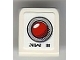 Part No: 54200pb055  Name: Slope 30 1 x 1 x 2/3 with Red Light Button and 'NW III' Pattern (Sticker) - Set 8899