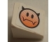 Part No: 54200pb088L  Name: Slope 30 1 x 1 x 2/3 with Evil Smiley Pattern Model Left Side (Sticker) - Set 8154