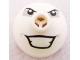 Part No: 553pb012  Name: Brick, Round 2 x 2 Dome Top with Angry Eyes and Grin Pattern (Joker Bomb)