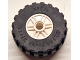 Lot ID: 382141422  Part No: 55981c07  Name: Wheel 18mm D. x 14mm with Pin Hole, Fake Bolts and Shallow Spokes with Black Tire 37 x 14 (55981 / 35578)