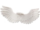 Part No: 5684  Name: Minifigure Wings Feathered Extended Bent with Neck Bracket