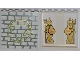 Part No: 59349pb033  Name: Panel 1 x 6 x 5 with 2 Mermen on Inside and Stone Wall on Outside Pattern (Stickers) - Set 7985