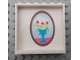 Part No: 59349pb049  Name: Panel 1 x 6 x 5 with Picture of Vase with Flowers Pattern on Inside (Sticker) - Set 7586