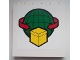 Part No: 59349pb071  Name: Panel 1 x 6 x 5 with Box and Arrows and Globe Pattern (Sticker) - Set 60020