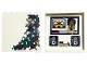 Part No: 59349pb281  Name: Panel 1 x 6 x 5 with Magenta Flowers and Dark Turquoise Leaves on Outside and Friends Minifigure on TV and Speakers on Inside Pattern (Stickers) - Set 41449