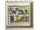 Part No: 59349pb386 Name: Panel 1 x 6 x 5 with Shelves, Hanging Lights, Photos, Plant, Globe, Books and Pencils in Cup on Gold Lattice Background Pattern (Sticker) - Set 41740 Part No: 59349pb386 Name: Panel 1 x 6 x 5 with Shelves, Hanging Lights, Photos, Plant, Globe, Books and Pencils in Cup on Gold Lattice Background Pattern (Sticker) - Set 41740