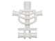 Part No: 60115  Name: Torso Skeleton, Rounded Rib Cage and Thick Shoulder Pins