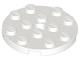 Part No: 60474  Name: Plate, Round 4 x 4 with Hole