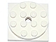 Part No: 60474c03  Name: Turntable 4 x 4 x 2/3 Top with White Square Base, Free-Spinning (60474 / 61485)