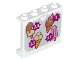 Part No: 60581pb070  Name: Panel 1 x 4 x 3 with Side Supports - Hollow Studs with Sign with 4 Ice Cream Cones and Prices Pattern