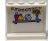 Part No: 60581pb140  Name: Panel 1 x 4 x 3 with Side Supports - Hollow Studs with Perfume Bottles and Flowers on Shelf and Sea Shells Pattern (Sticker) - Set 41317