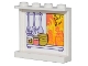 Part No: 60581pb223  Name: Panel 1 x 4 x 3 with Side Supports - Hollow Studs with Kitchen Spoons, Bowls, and Jars and Orange Poster 'TIANA'S PLACE' Pattern (Sticker) - Set 43205