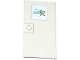 Part No: 60616pb017  Name: Door 1 x 4 x 6 with Stud Handle with 'Livi' and Gold and Medium Azure Star Pattern (Sticker) - Set 41104
