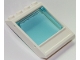 Part No: 60806c02  Name: Window 4 x 4 x 3 Roof with Bottom Panel with Trans-Light Blue Glass (60806 / 60603)