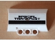 Part No: 61069pb014  Name: Technic, Panel Engine Block Half / Side Intake with Black Stripe and 'SPECIAL TRANSPORT' Pattern (Sticker) - Set 5979