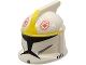 Part No: 61189pb01  Name: Minifigure, Headgear Helmet SW Clone Trooper with Holes, Clone Pilot Pattern