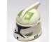 Part No: 61189pb07  Name: Minifigure, Headgear Helmet SW Clone Trooper with Holes, Sand Green Markings Pattern