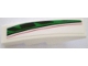 Part No: 61678pb008R  Name: Slope, Curved 4 x 1 with Red, Black and Green Pattern, Model Right (Sticker) - Set 8898