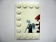 Part No: 6180pb030L  Name: Tile, Modified 4 x 6 with Studs on Edges with Dragon and Knight Left Half Pattern