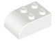 Part No: 6215  Name: Slope, Curved 3 x 2 x 1 with Four Studs