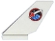 Part No: 6239pb056  Name: Tail Shuttle with Space Shuttle Logo on Transparent Background Pattern on Both Sides (Stickers) - Set 60078