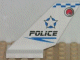 Lot ID: 392923562  Part No: 6239px1  Name: Tail Shuttle with Police Blue Checkered Pattern