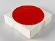 Part No: 6309p0y  Name: Duplo, Tile 2 x 2 with Shape Red Circle Pattern
