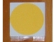 Part No: 6309p16  Name: Duplo, Tile 2 x 2 with Shape Yellow Circle Pattern