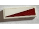 Part No: 63864pb176R  Name: Tile 1 x 3 with SW Dark Red Triangle Pattern Model Right Side (Sticker) - Set 75191