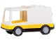 Part No: 6416c02  Name: Duplo Van Type 1 with Yellow Base