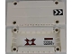Part No: 64782pb014R  Name: Technic, Panel Plate 5 x 11 x 1 with Chevrons on Outside Right and World Racers Team Extreme Logo and 'CROZZ COUNTRY' on Inside Pattern (Sticker) - Set 8864