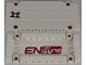 Part No: 64782pb015L  Name: Technic, Panel Plate 5 x 11 x 1 with Worl Racers Team Extreme Logo on Outside and Red 'ENgyne' on Inside Pattern Model Left Side (Stickers) - Set 8864