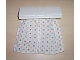 Part No: 6483pb02  Name: Duplo, Furniture Curtain Plate 2 x 6 with White Cloth Curtains with Red, Blue and Yellow Dots