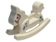 Lot ID: 336881445  Part No: 65108pb02  Name: Duplo Rocking Horse with Spots and Bridle Pattern