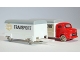 Part No: 652pb01  Name: HO Scale, Mercedes Box Truck with Trailer