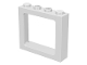 Part No: 6556  Name: Window 1 x 4 x 3 Train - 2 Hollow Studs and 2 Solid Studs