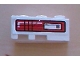 Part No: 6564pb07  Name: Wedge 3 x 2 Right with Red and Black Taillight Pattern (Sticker) - Set 8286