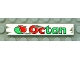 Part No: 6636px2  Name: Tile 1 x 6 with Octan Logo Pattern