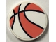 Part No: 67095pb116 Name: Tile, Round 3 x 3 with Dark Blue and Coral Basketball Pattern (Sticker) - Set 41744 Part No: 67095pb116 Name: Tile, Round 3 x 3 with Dark Blue and Coral Basketball Pattern (Sticker) - Set 41744