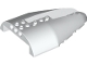 Part No: 67245  Name: Aircraft Fuselage Aft Section Curved Top 8 x 12 with 6 Holes