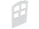 Lot ID: 383060240  Part No: 67872  Name: Duplo Door / Window Pane 1 x 4 x 4 with 4 Same Size Panes and Curved Top