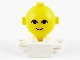 Part No: 685px1c01  Name: Homemaker Figure Torso Assembly and Yellow Head with Eyes and Smile Pattern