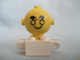 Lot ID: 243572616  Part No: 685px2c01  Name: Homemaker Figure / Maxifigure Torso Assembly with Yellow Head with Black Eyes, Glasses, and Smile Pattern (792c03 / 685px2)