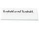 Lego part: Tile 2 x 6 with Black 'to rebuild, or not to rebuild...' Pattern (Sticker) - Set 31169
