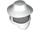 Part No: 69938pb02  Name: Minifigure, Headgear Hat, Beekeeper with Molded Trans-Black Visor Pattern