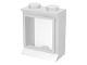 Part No: 7026ac01  Name: Window 1 x 2 x 2 with Extended Lip and Solid Studs, with Fixed Glass