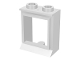 Lot ID: 390688114  Part No: 7026b  Name: Window 1 x 2 x 2 with Extended Lip and Hole in Top, no Glass